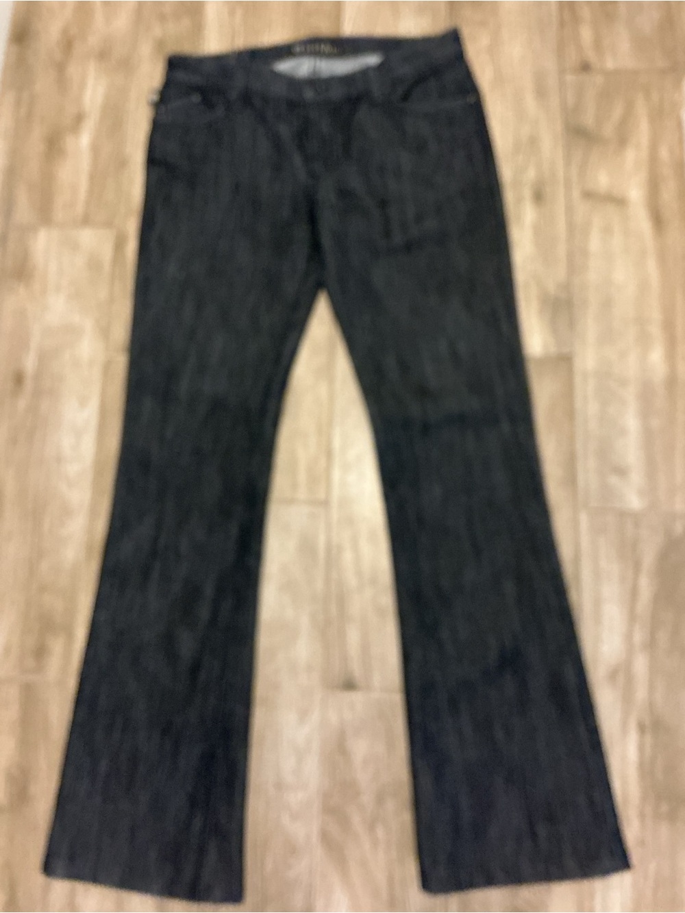 Rock And Republic Womens Denim Jeans Size 30 Dark Blue Rhinestones Back Pockets